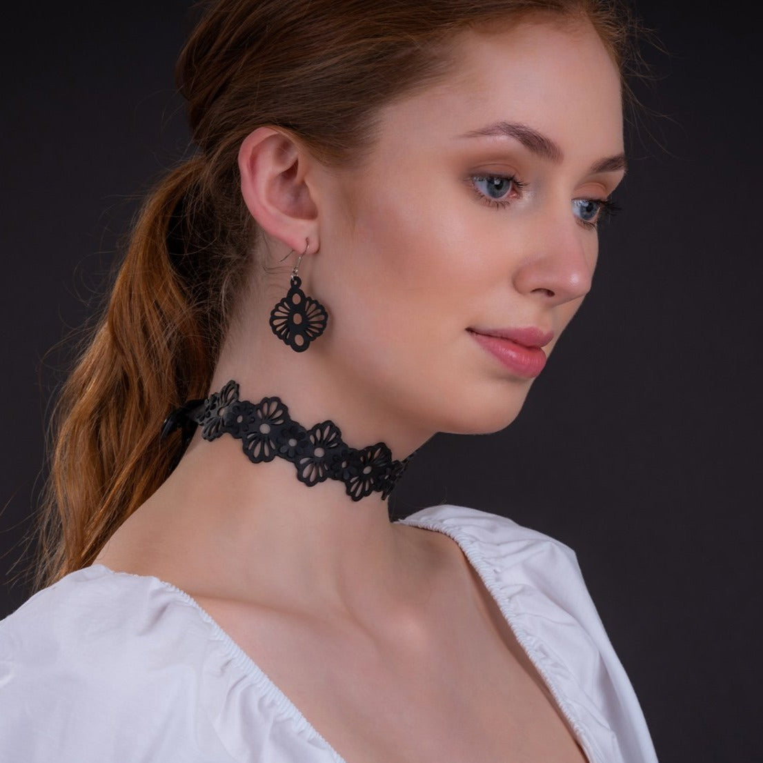 Blossom Victorian Flower Choker